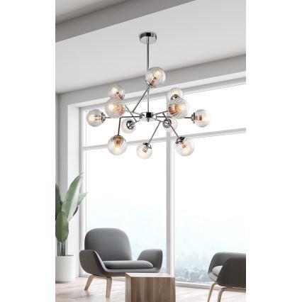 Pendant chandelier BEST 12xE14/40W/230V