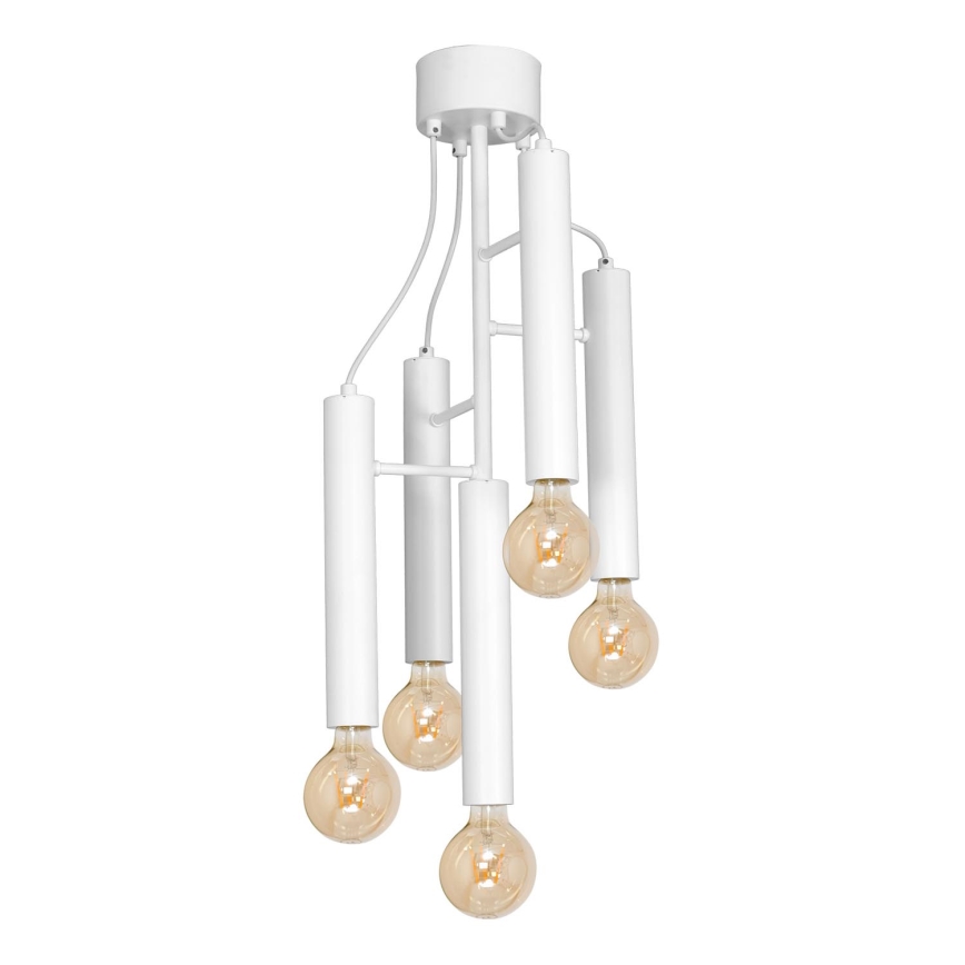 Pendant chandelier BISSA 5xE27/60W/230V