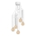 Pendant chandelier BISSA 5xE27/60W/230V