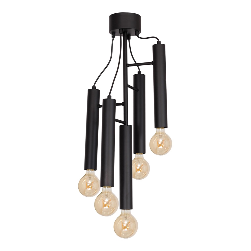 Pendant chandelier BISSA 5xE27/60W/230V