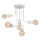 Pendant chandelier CANDELA 5xE27/60W/230V