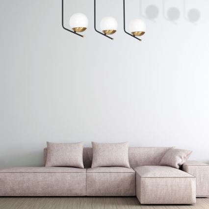 Pendant chandelier CARINA 3xE14/40W/230V