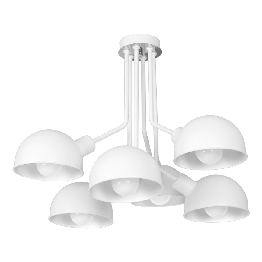 Pendant chandelier DEVIN 6xE27/60W/230V