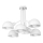 Pendant chandelier DEVIN 6xE27/60W/230V
