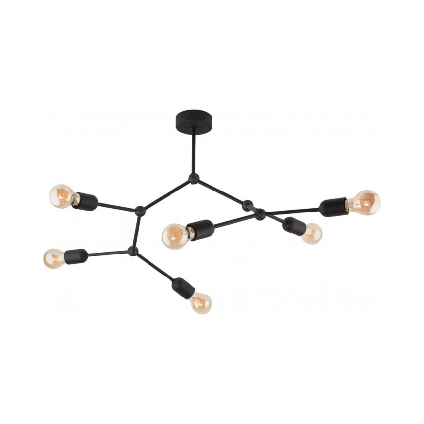 Pendant chandelier FANTASY 6xE27/60W/230V
