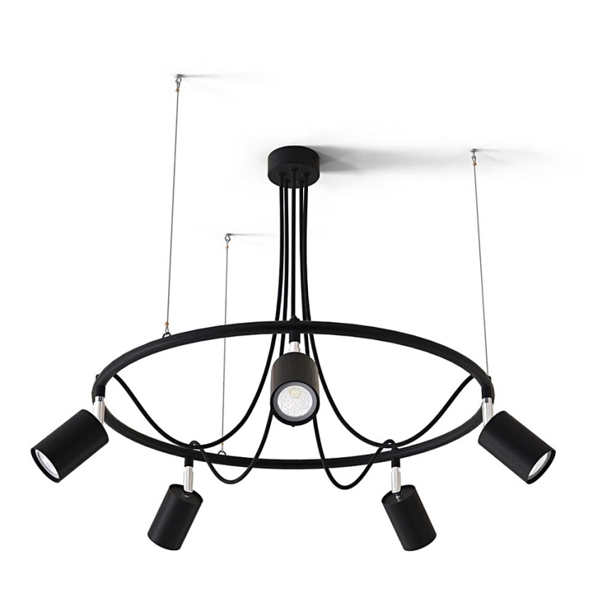 Pendant chandelier GLEIZ 5xGU10/35W/230V