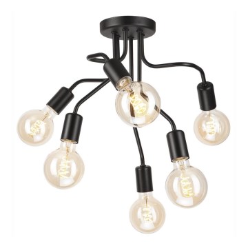 Pendant chandelier HILDA 6xE27/60W/230V
