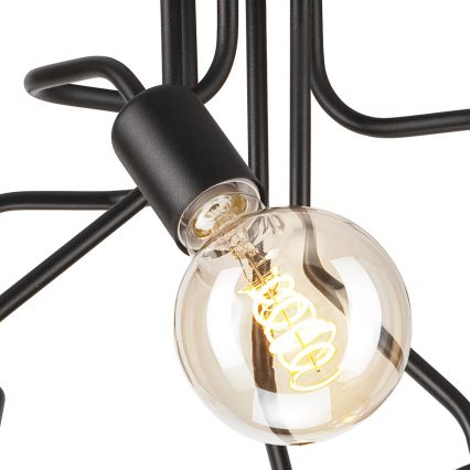 Pendant chandelier HILDA 6xE27/60W/230V