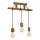 Pendant chandelier JACK 3xE27/40W/230V oak