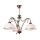Pendant chandelier LUIZA 3xE27/60W/230V
