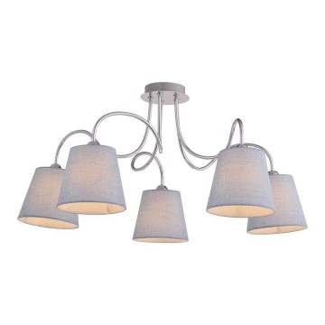 Pendant chandelier LUK 5xE14/40W/230V