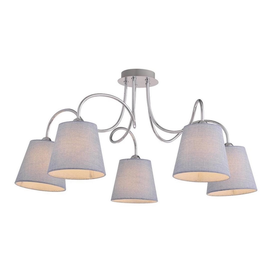 Pendant chandelier LUK 5xE14/40W/230V