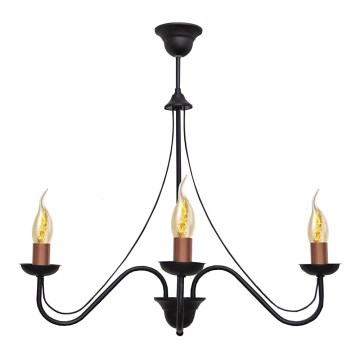 Pendant chandelier MALBO 3xE14/60W/230V