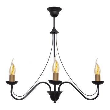 Pendant chandelier MALBO 3xE14/60W/230V