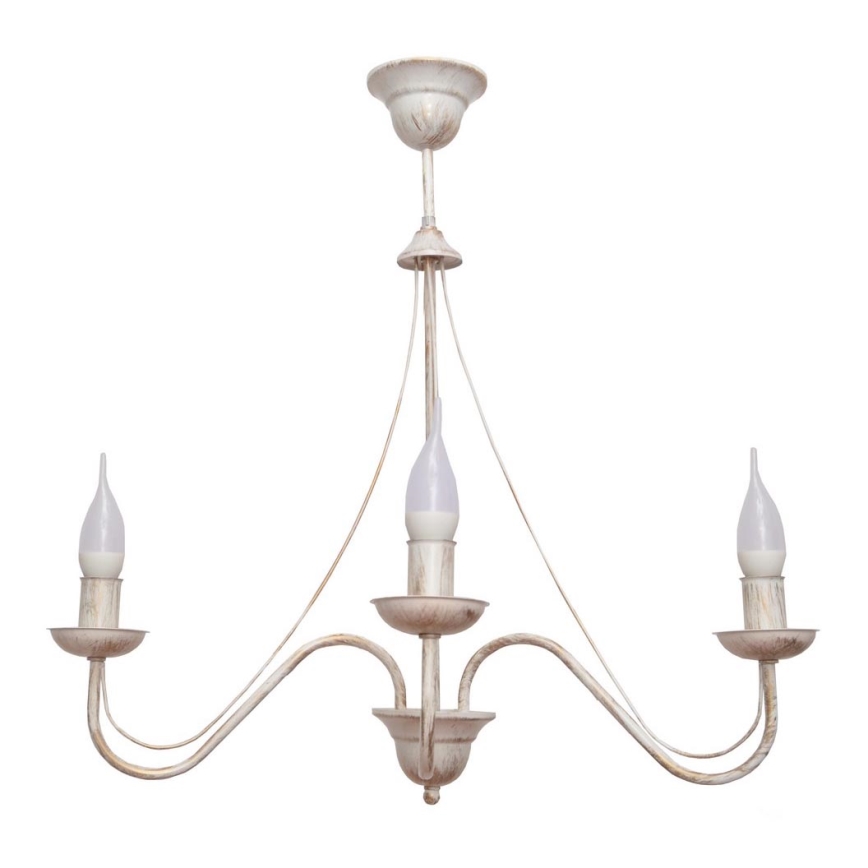 Pendant chandelier MALBO III 3xE14/10W/230V
