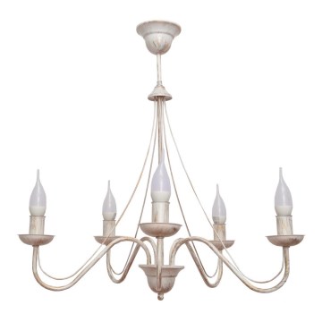 Pendant chandelier MALBO III 5xE14/10W/230V