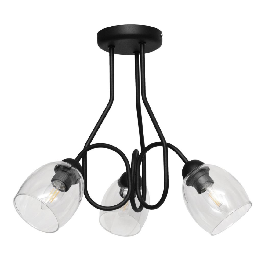 Pendant chandelier MARIETTA 3xE27/15W/230V