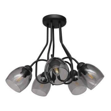 Pendant chandelier MARIETTA 5xE27/15W/230V