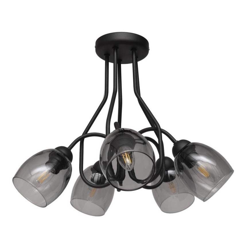 Pendant chandelier MARIETTA 5xE27/15W/230V