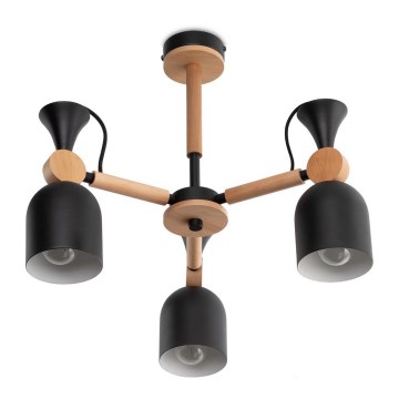 Pendant chandelier MONTE 3xE27/60W/230V