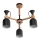 Pendant chandelier MONTE 3xE27/60W/230V