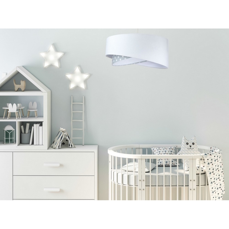 Pendant chandelier on a string GALAXY 1xE27/60W/230V