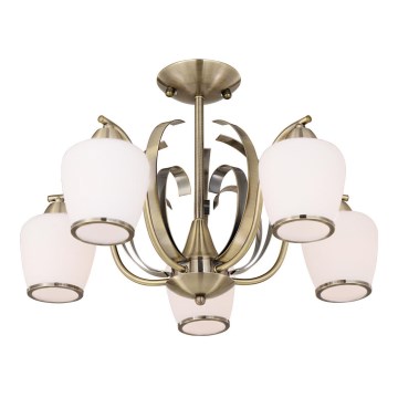 Pendant chandelier OPERA 5xE27/60W/230V