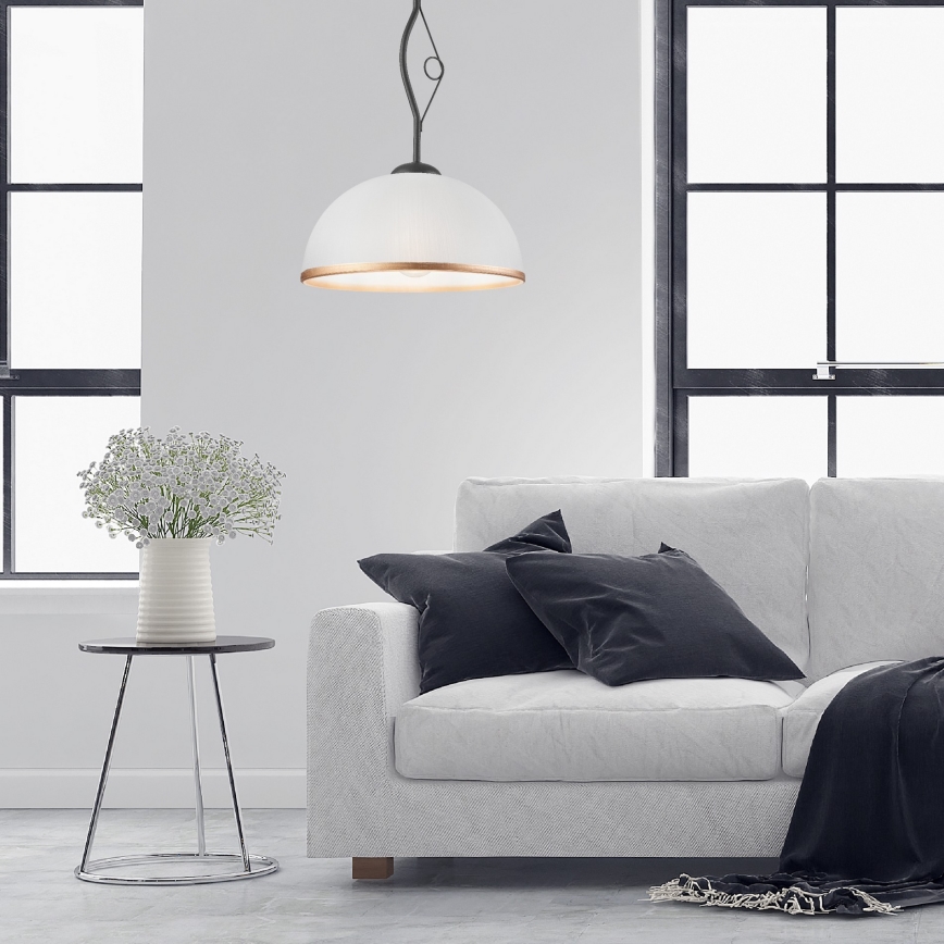Pendant chandelier RETRO 1xE27/60W/230V