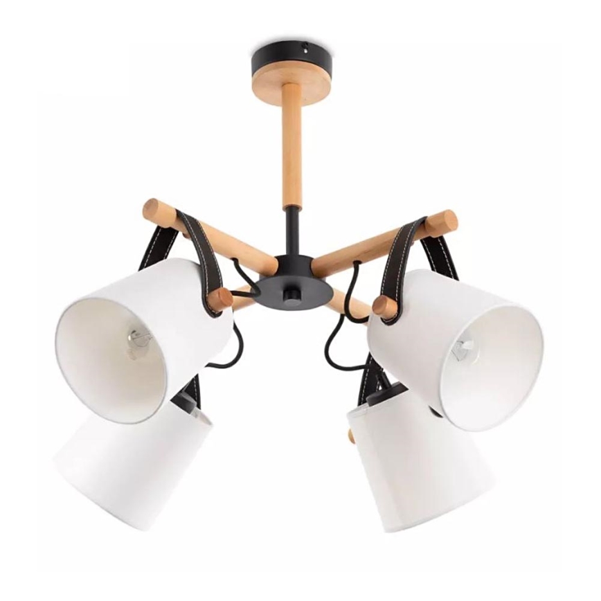 Pendant chandelier RIONI 4xE27/40W/230V