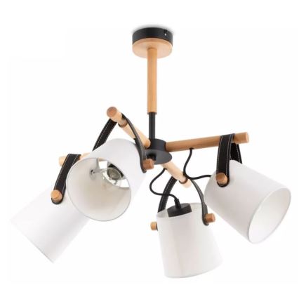 Pendant chandelier RIONI 4xE27/40W/230V