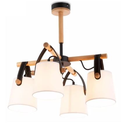 Pendant chandelier RIONI 4xE27/40W/230V