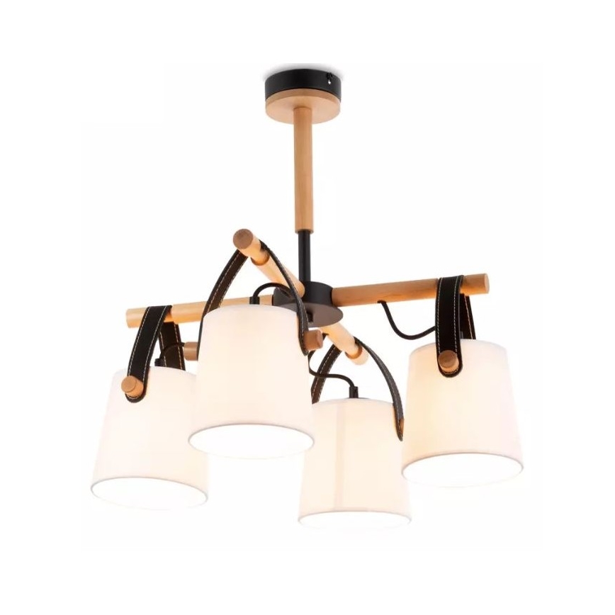 Pendant chandelier RIONI 4xE27/40W/230V