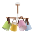 Pendant chandelier RIONI 4xE27/60W/230V