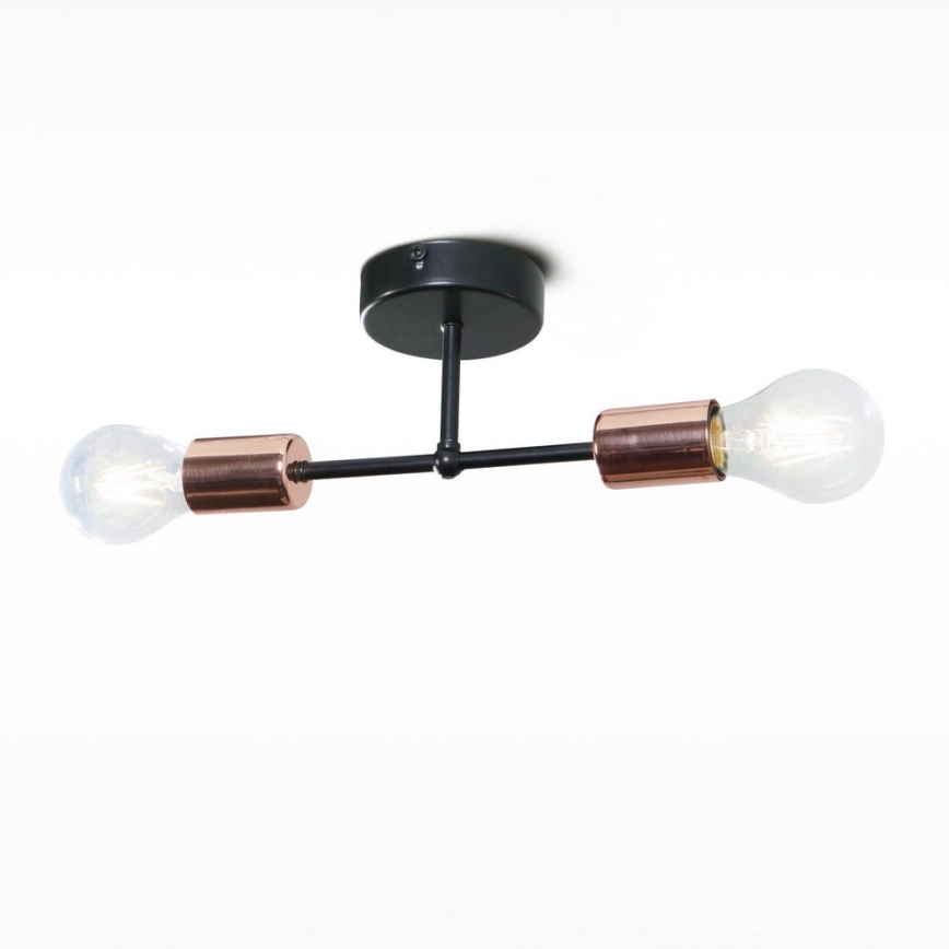 Pendant chandelier SOLIDO 2xE27/60W/230V