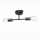 Pendant chandelier SOLIDO 2xE27/60W/230V