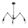 Pendant chandelier STARK 3xE27/60W/230V