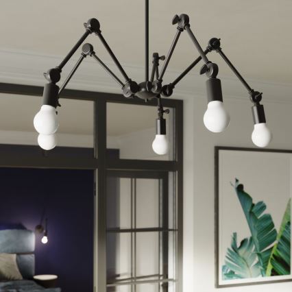 Pendant chandelier STARK 3xE27/60W/230V
