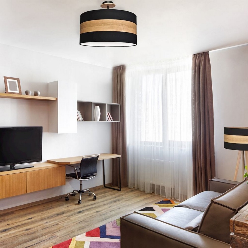 Pendant chandelier TERRA 1xE27/60W/230V