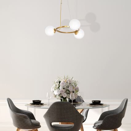 Pendant chandelier VIENNA 3xE14/40W/230V