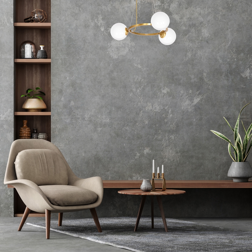 Pendant chandelier VIENNA 3xE14/40W/230V