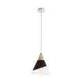 Pendant Lamp IRIS 1×E27/40W/230V Black