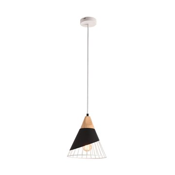 Pendant Lamp IRIS 1×E27/40W/230V Black