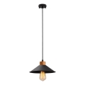 Pendant lamp MANAVGAT 1xE27/40W/230V black/brown