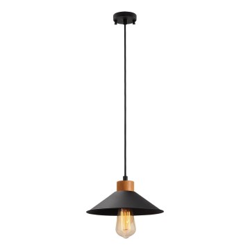 Pendant lamp MANAVGAT 1xE27/40W/230V black/brown
