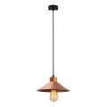 Pendant lamp MANAVGAT 1xE27/40W/230V copper/brown