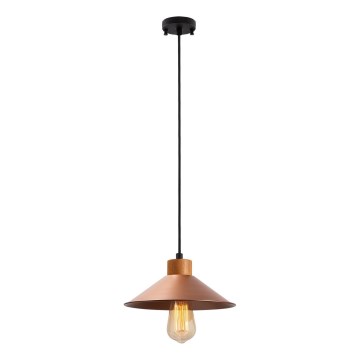 Pendant lamp MANAVGAT 1xE27/40W/230V copper/brown