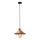 Pendant lamp MANAVGAT 1xE27/40W/230V copper/brown