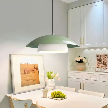 Pendant lamp MOONLIGH 1xE27/40W/230V green