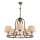 Pendant lamp NARA 5xE27/40W/230V brass