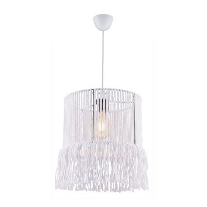 Pendant lamp NESS MACRAME 1xE27/40W/230V white
